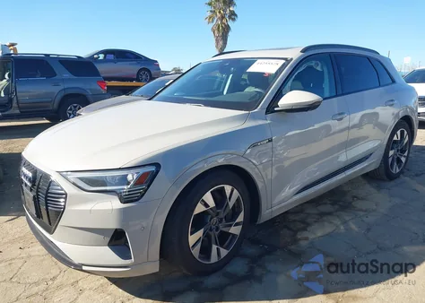 2021 Audi E-Tron Premium Quattro from USA, damaged, VIN WA1AAAGE1MB018486
